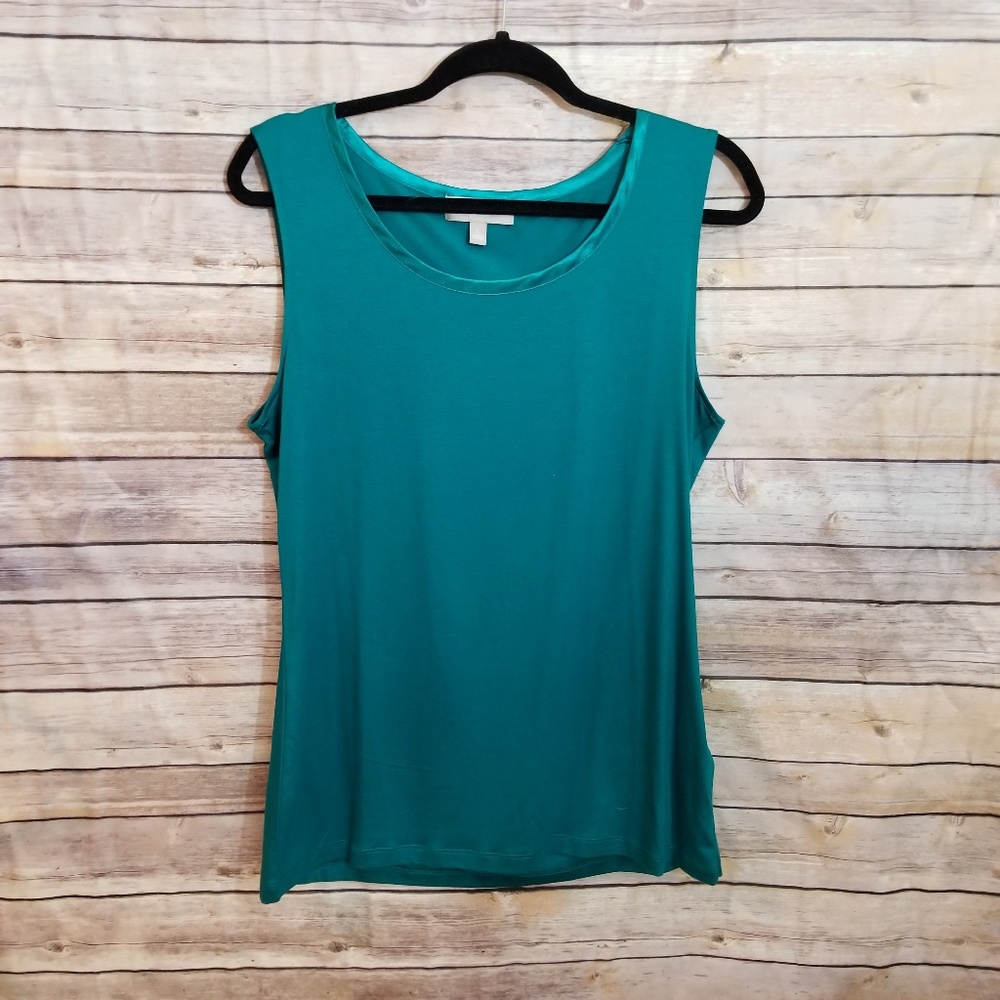 Banana Republic shell/ tank tourquios L